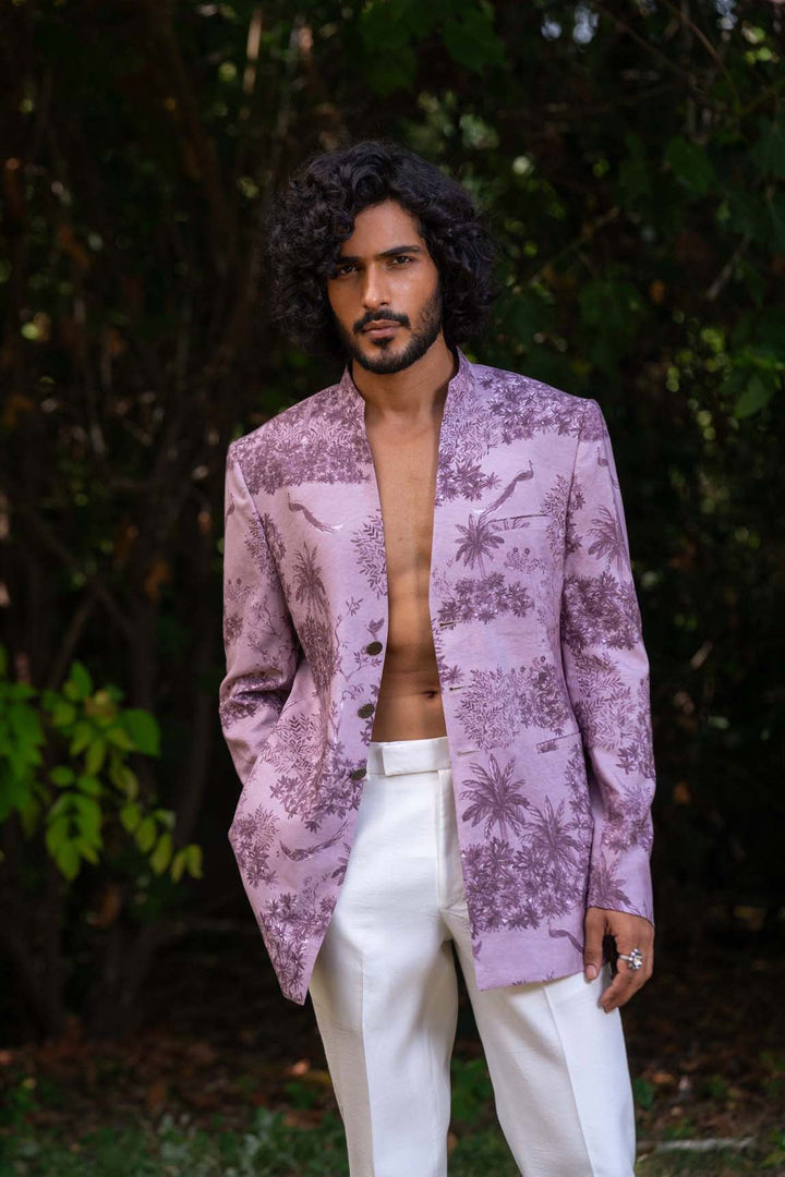 Jammun Vann Bandhgala Set