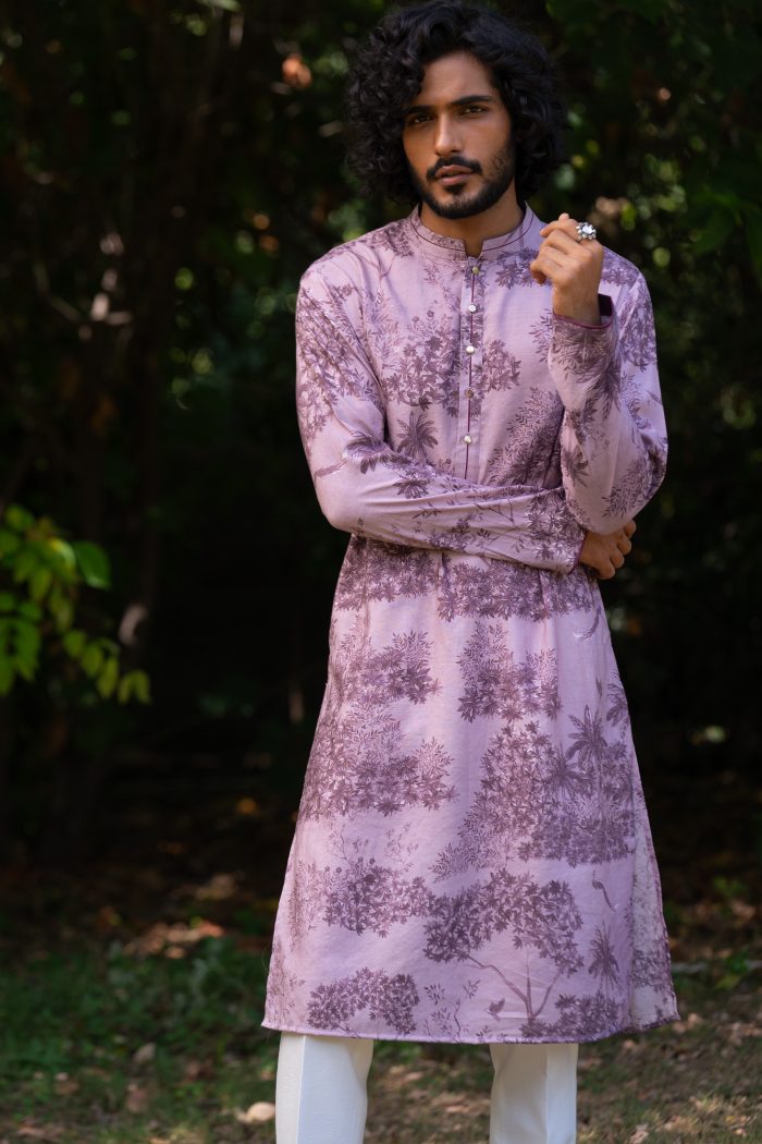 Buy Elegant Bandhgala Jamunn Vann | Banghgala | Ayush Jain | houseofayushjain