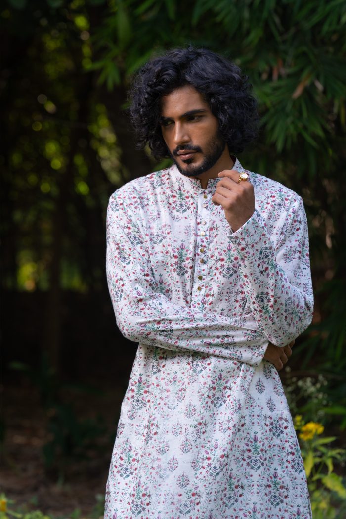 Shop Anaar Baag | Cotton Silk Kurta | Kurtas For Men | Ayush Jain | houseofayushjain