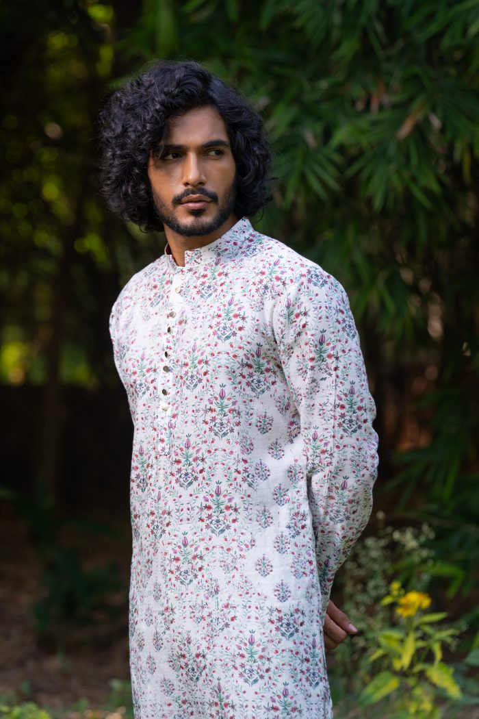 Shop Anaar Baag | Cotton Silk Kurta | Kurtas For Men | Ayush Jain | houseofayushjain