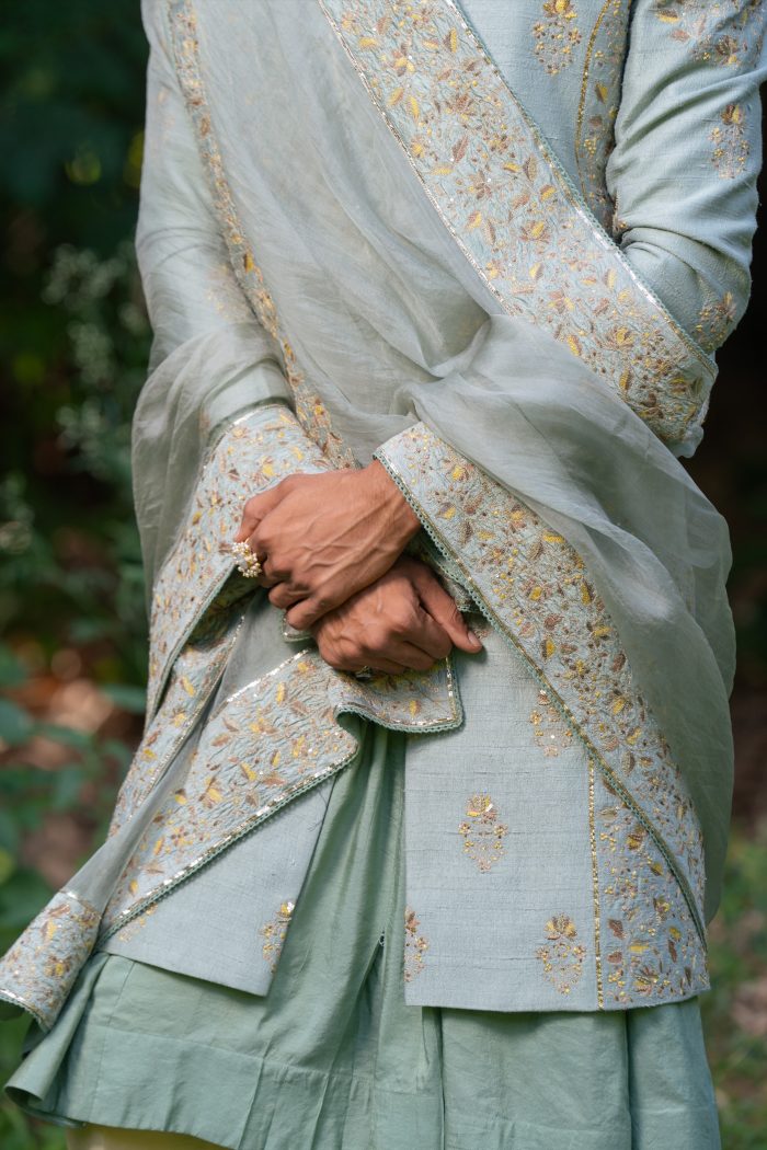 Buy Embroidered Sherwani | Manjum | Sherwani Set | Ayush Jain
