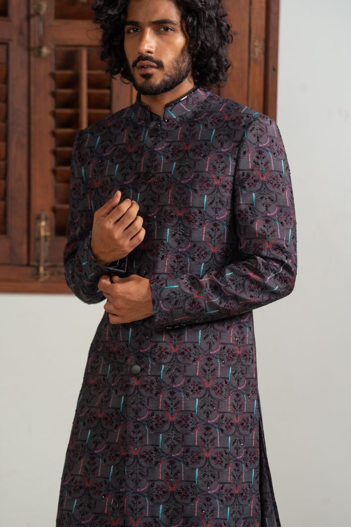 Shop Aesthetic Indo Western | Midnight Fruit | houseofayushjain | Ayush Jain