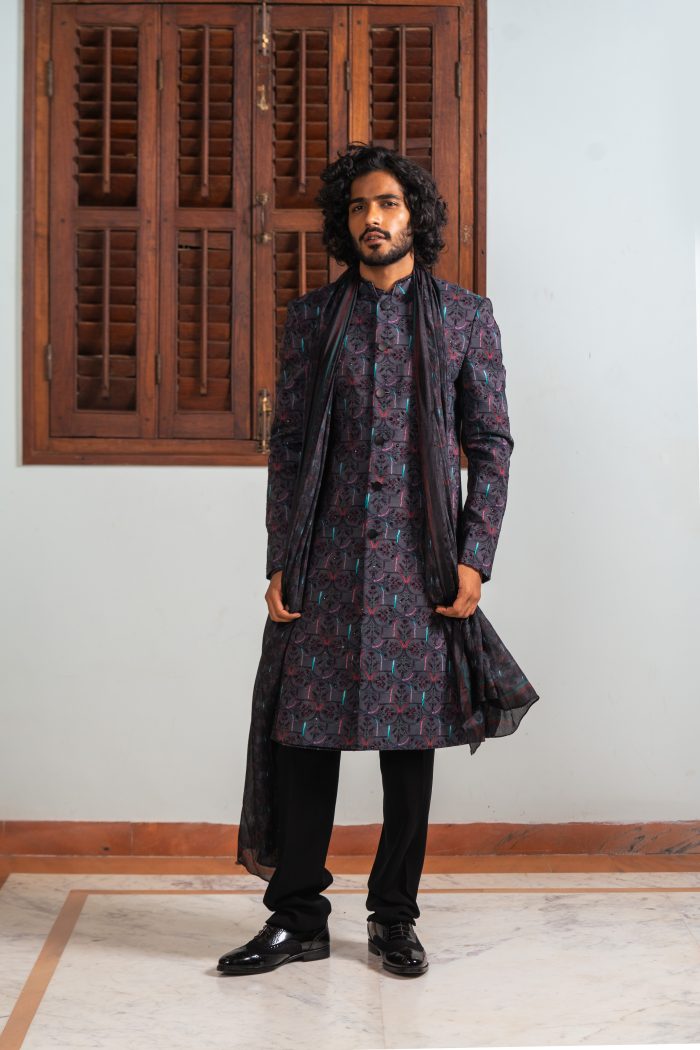 Shop Aesthetic Indo Western | Midnight Fruit | houseofayushjain | Ayush Jain