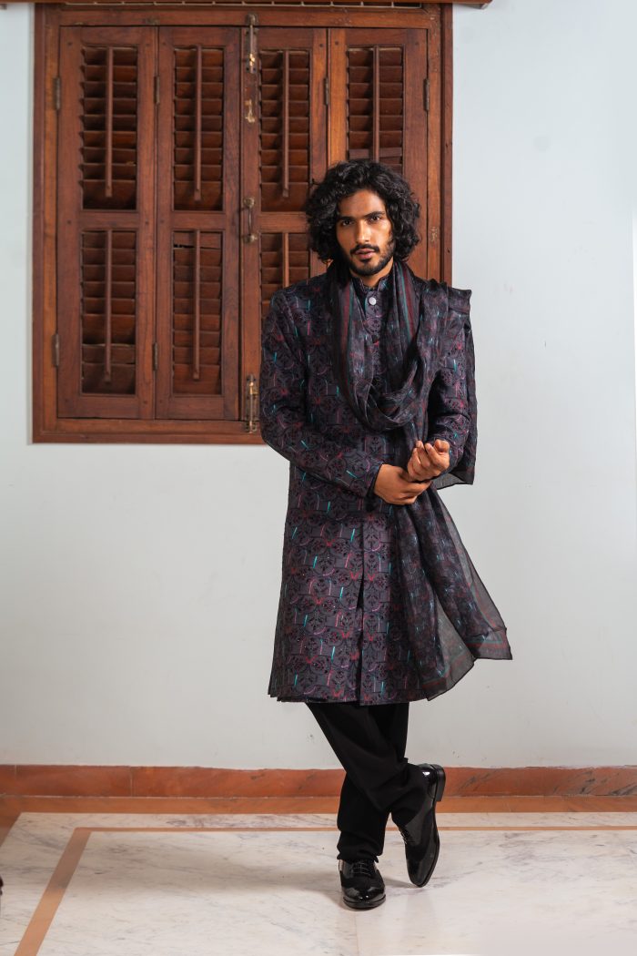 Shop Aesthetic Indo Western | Midnight Fruit | houseofayushjain | Ayush Jain