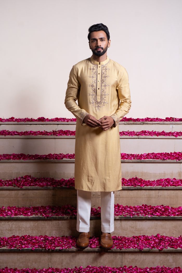 Shop Darpan Kurta | Mirror Embroidery Work | Kurtas | Ayush Jain | houseofayushjain