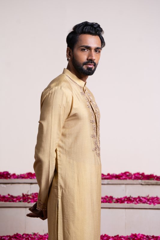 Shop Mirror Embellished Kurta | Darpan Set | Kurtas | Ayush Jain | houseofayushjain