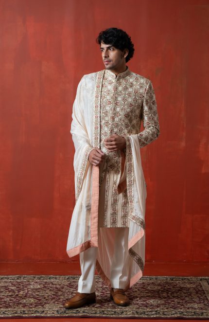 Buy Elegant Sherwani in Delhi | Mirzya | houseofayushjain | Ayush Jain