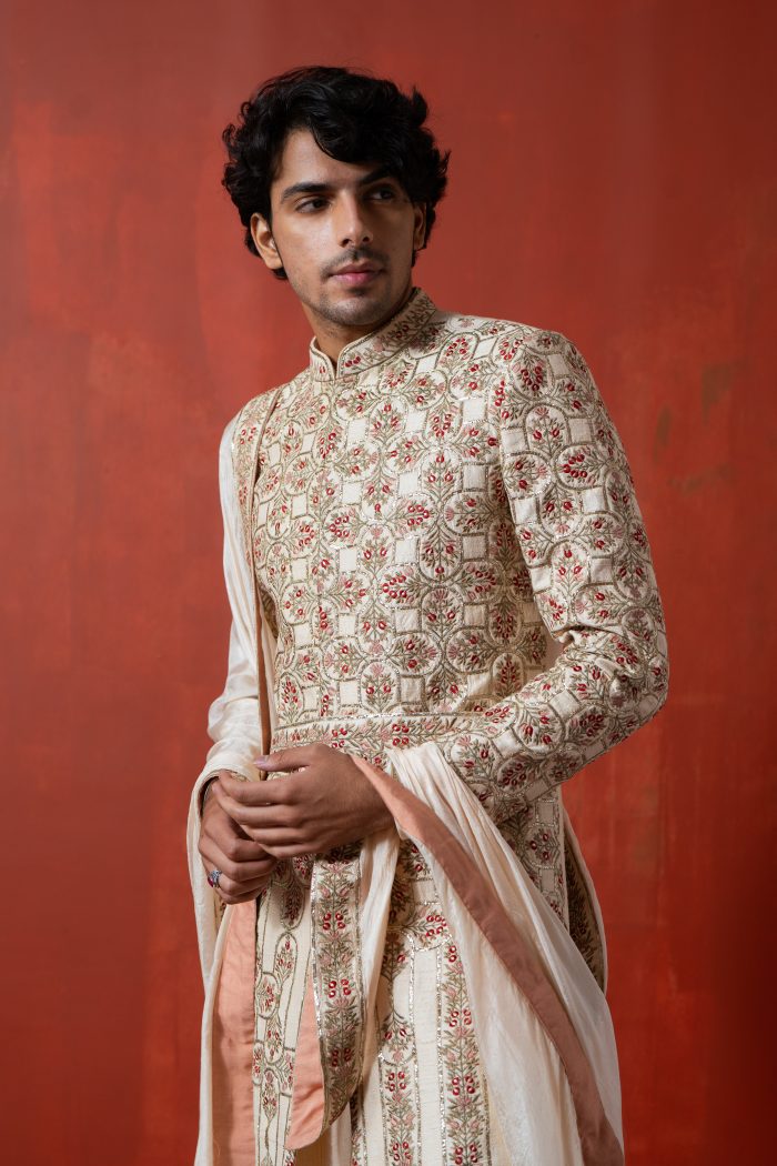 Buy Elegant Sherwani in Delhi | Mirzya | houseofayushjain | Ayush Jain