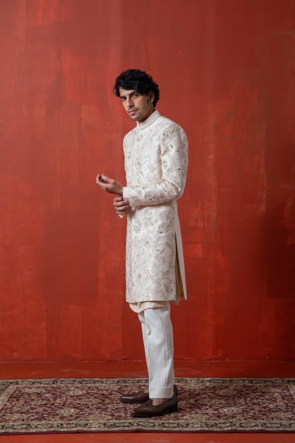 Shop Sherwani Set in Delhi | Qays | houseofayushjain | Ayush Jain