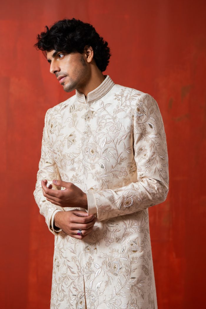 Shop Sherwani Set in Delhi | Qays | houseofayushjain | Ayush Jain