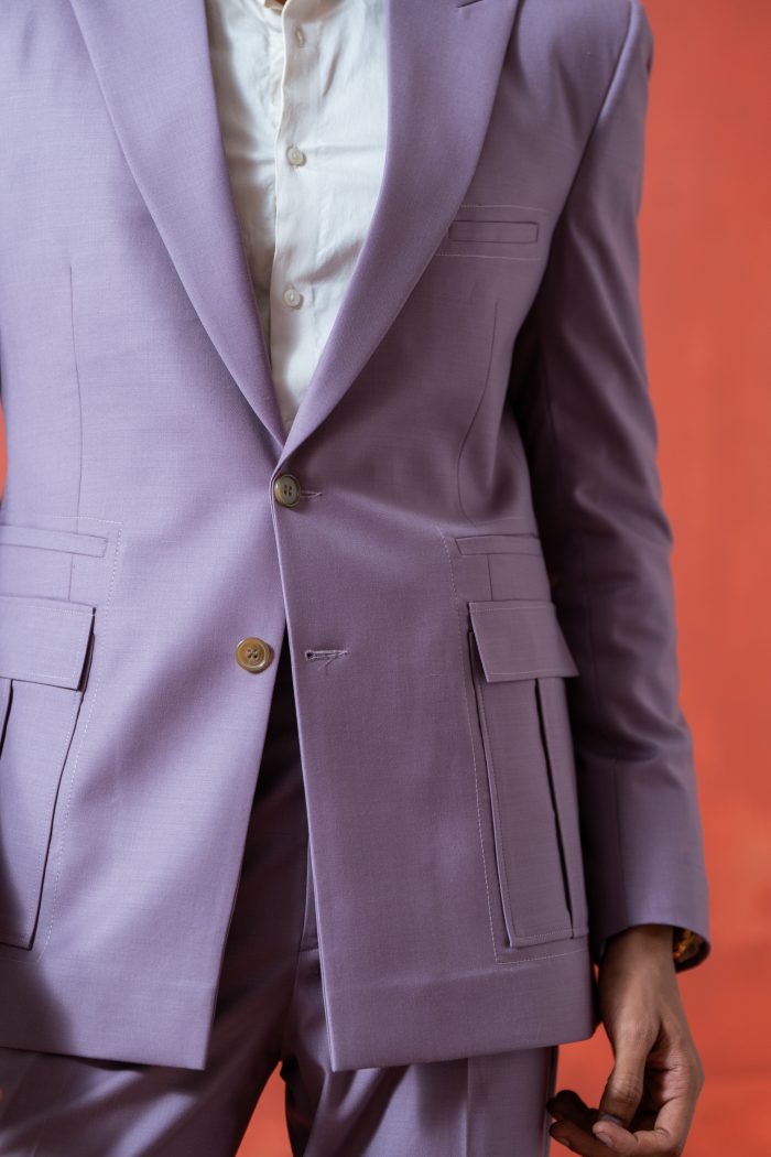 Buy Lavender Suit For Men | Lavender Mist | houseofayushjain | Ayush Jain