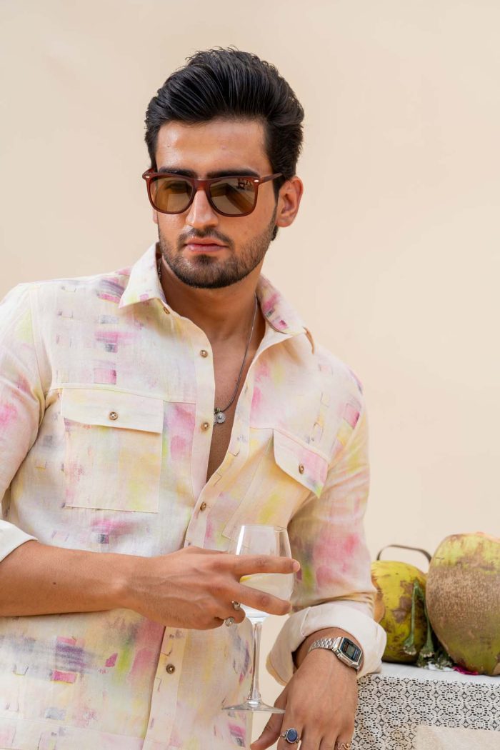 Basket Stripes Shirt | Summer Wardrobe Essentials | Ayush Jain | houseofayushjain