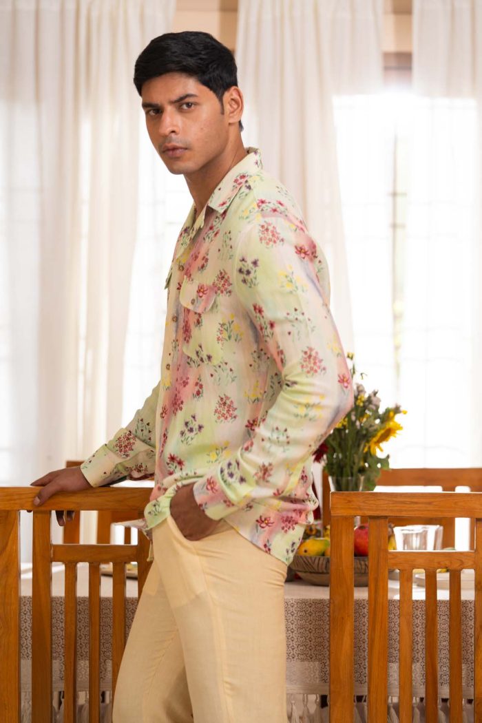 Summer Splash Shirt | Shop Angana Shirt | houseofayushjain