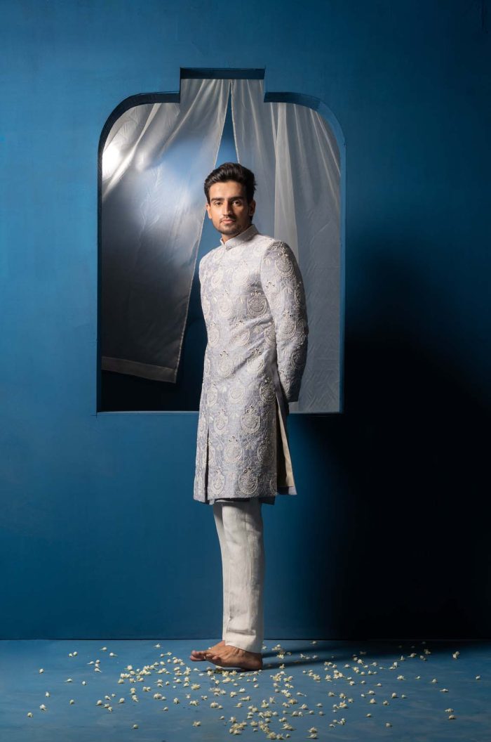 Shop Chandbali Sherwani | Wedding Sherwani | houseofayushjain