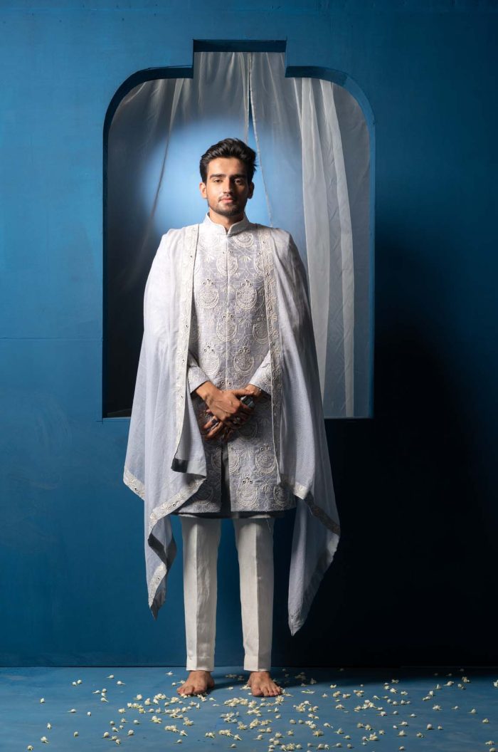 Shop Chandbali Sherwani | Wedding Sherwani | houseofayushjain