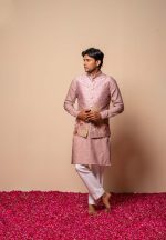 Shop Dull Pink Bandi | Aam Bagh Bandi | houseofayushjain
