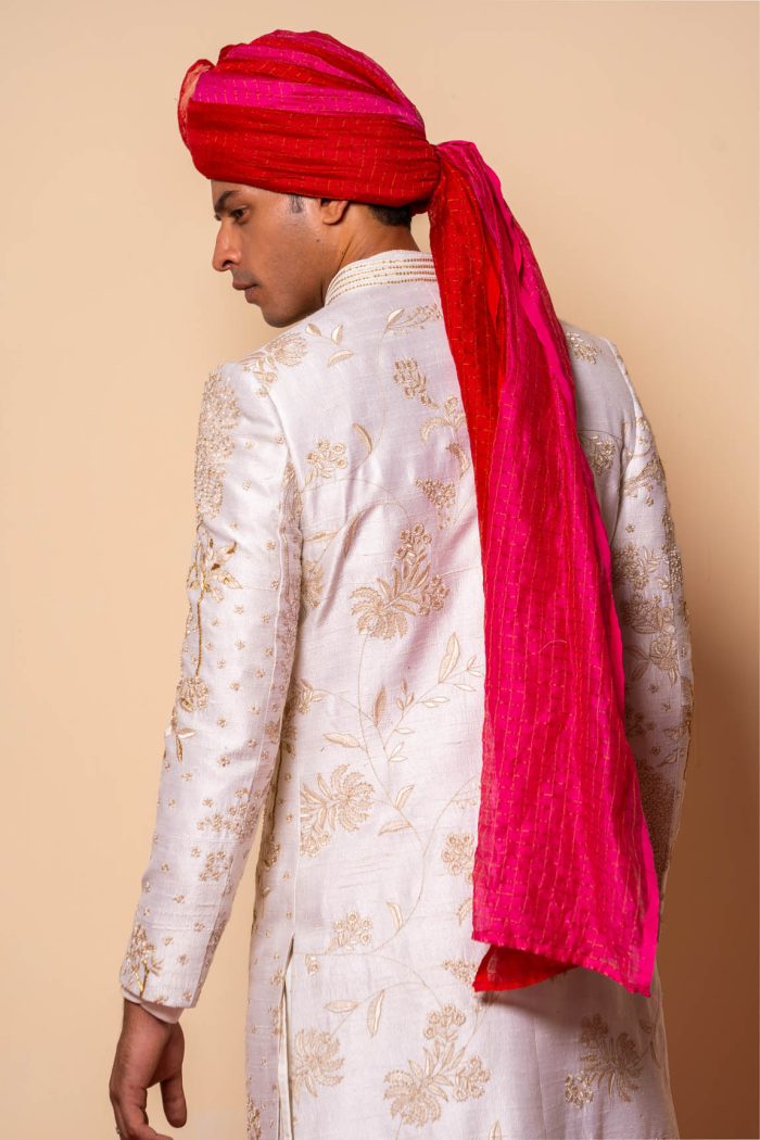 Shop White Sherwani | Tasveer Sherwani | houseofayushjain