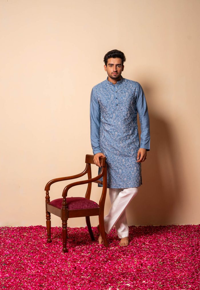 Shop Blue Bandi | Aangan Bandi | houseofayushjain